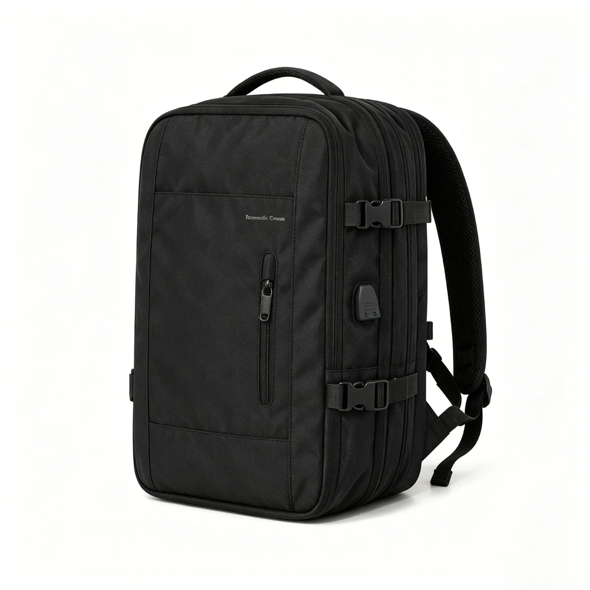 Expandable Travel Laptop Backpack With USB Charging Port And Comfort