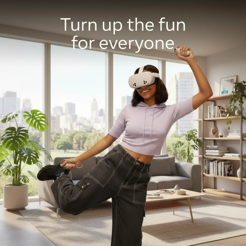 Oculus Quest 3S Immersive Wireless VR MR Headset Standalone