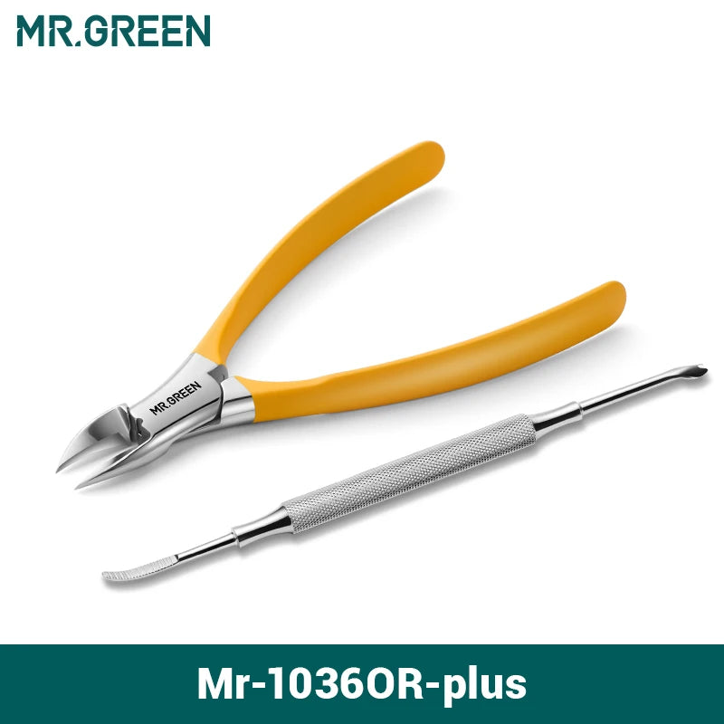 MR.GREEN Stainless Steel Ingrown Toenail Clippers Precision Cutter