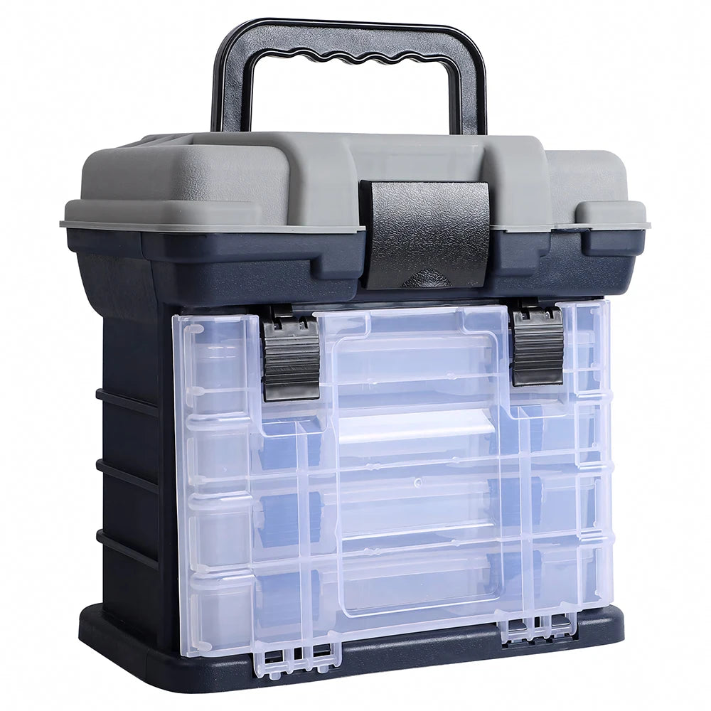 Zoe Portable Fishing Tackle Box Kit With Pliers And Lures