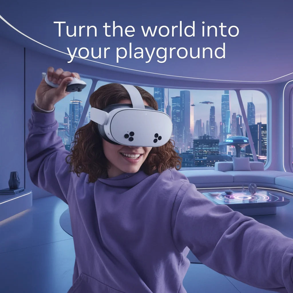 Oculus Quest 3S Immersive Wireless VR MR Headset Standalone