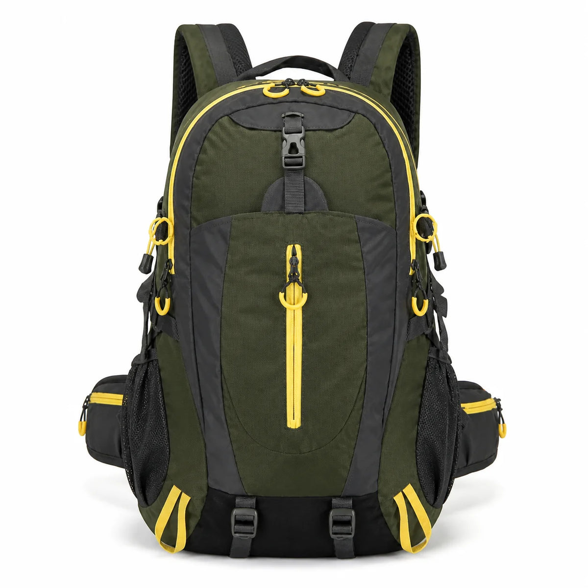Durable Water Repellent Nylon Outdoor Backpack For Camping And Travel