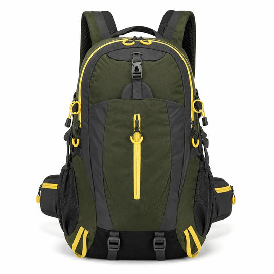 Durable Water Repellent Nylon Outdoor Backpack For Camping And Travel