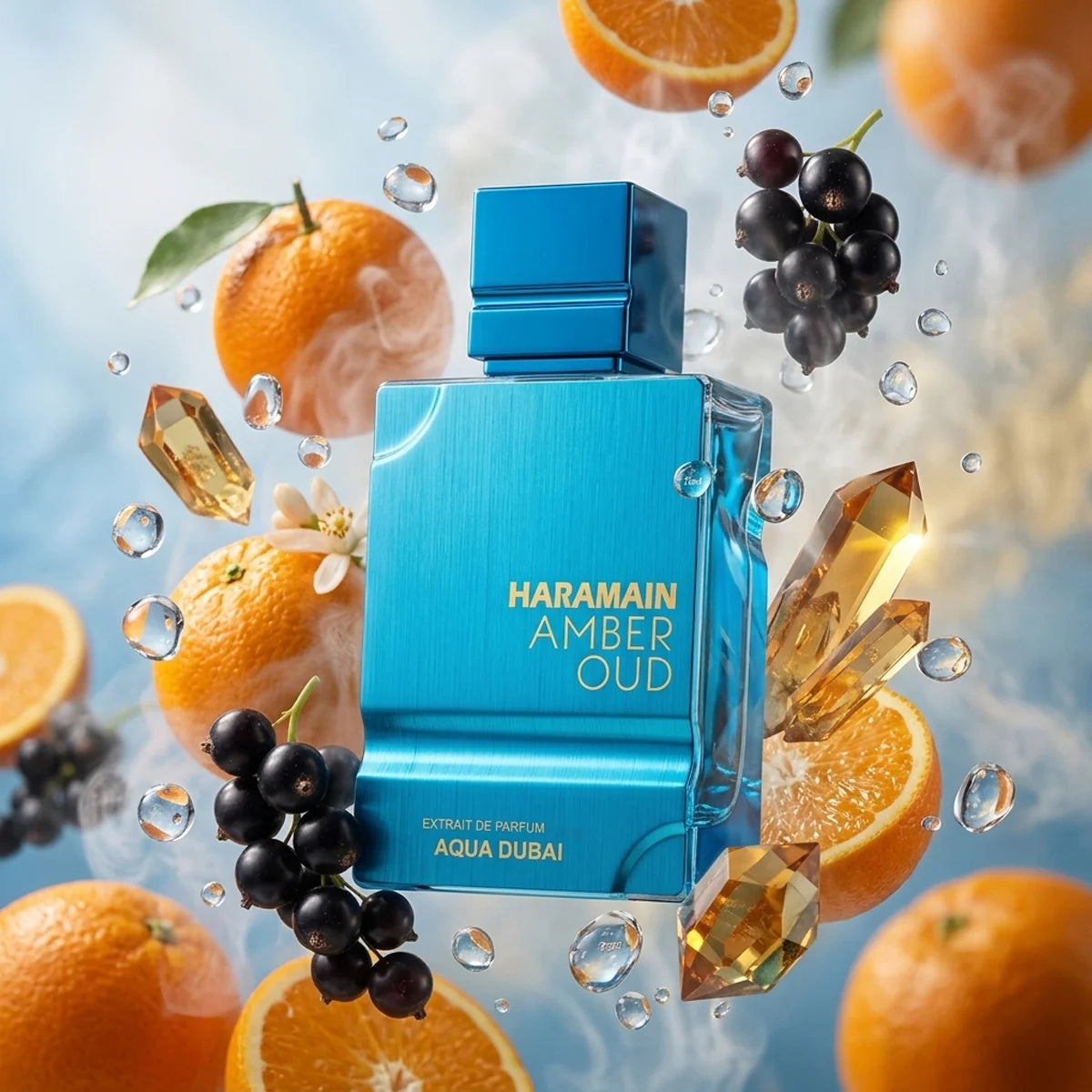 Aqua Dubai Amber Oud Eau De Parfum Unisex Luxury Fragrance