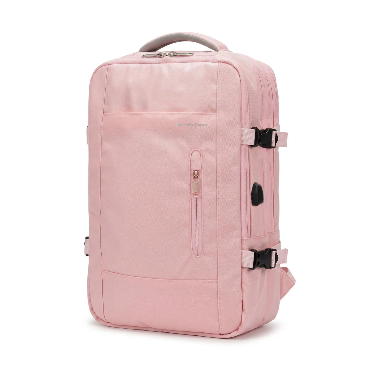 Expandable Travel Laptop Backpack With USB Charging Port And Comfort