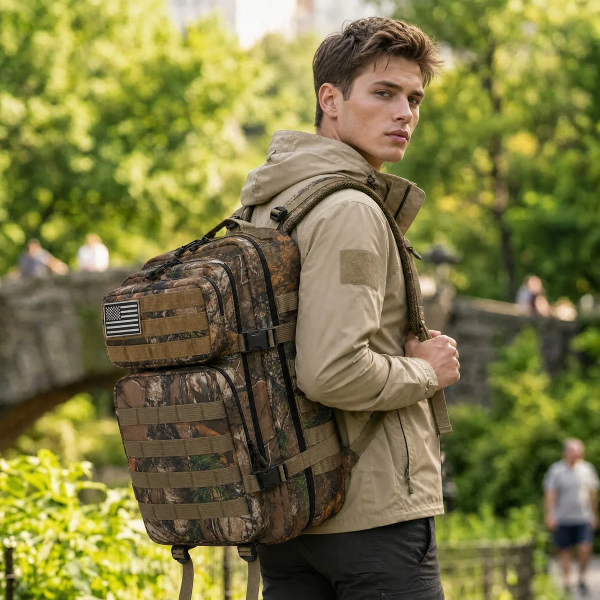 ReFire Gear Tactical Fishing Tackle Backpack Outdoor Storage Bag
