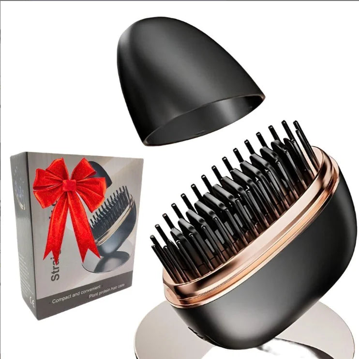 Zimir Rechargeable Ionic Hair Straightener Brush Portable Travel Styling Tool