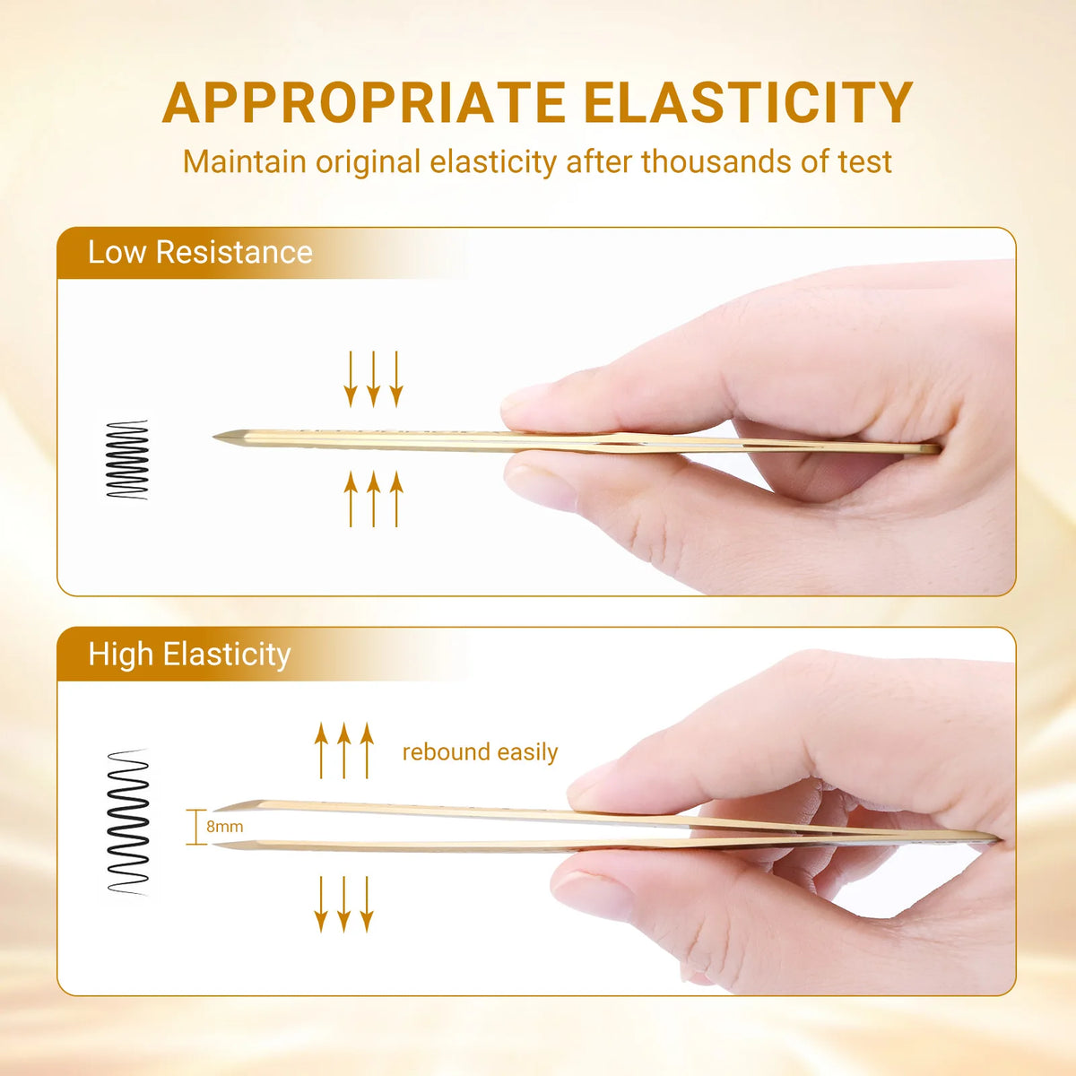 Nagaraku AG Series Precision Fiber Tip Eyelash Extension Tweezers