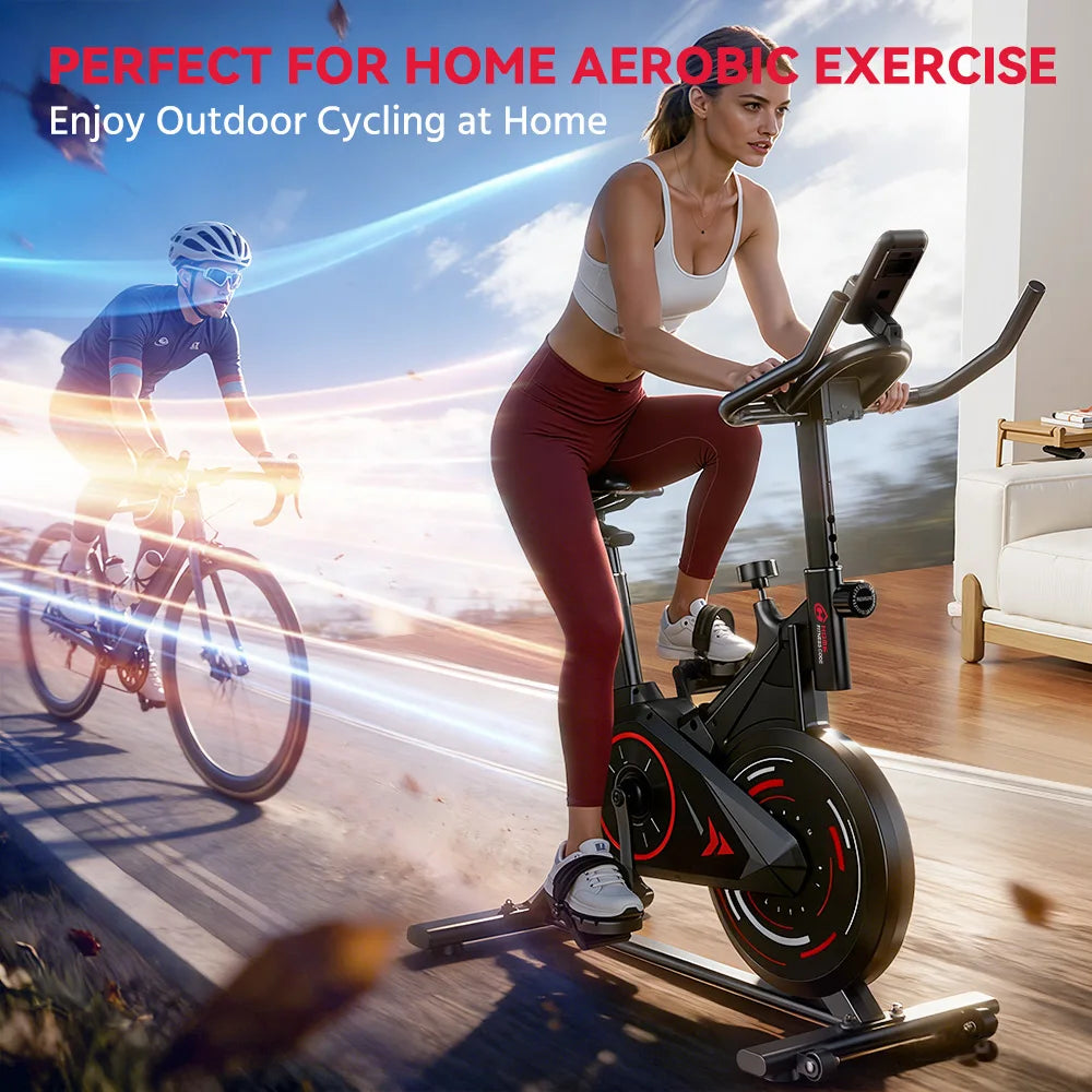 Botifly Foldable Stationary Exercise Bike With 6Kg Flywheel And Lcd