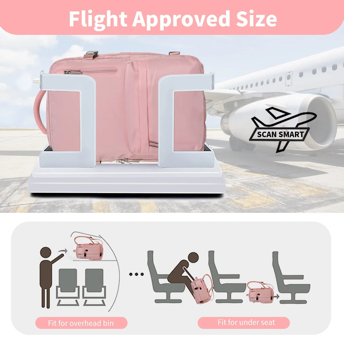 Large Capacity Travel Backpack With Laptop Compartment And Usb Port