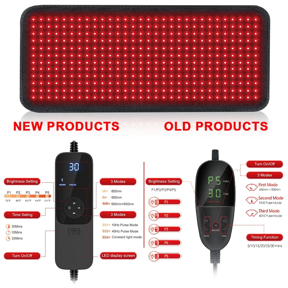 Astarexin Red Light Therapy Heating Pad For Full Body Relief