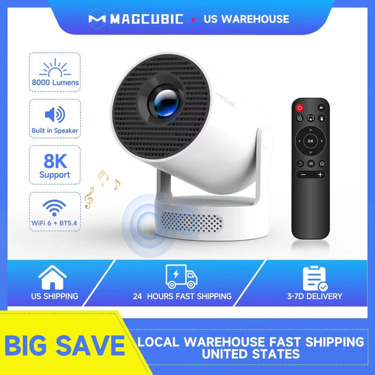 Magcubic HY300 Pro Android 14 Home Theater Portable Projector