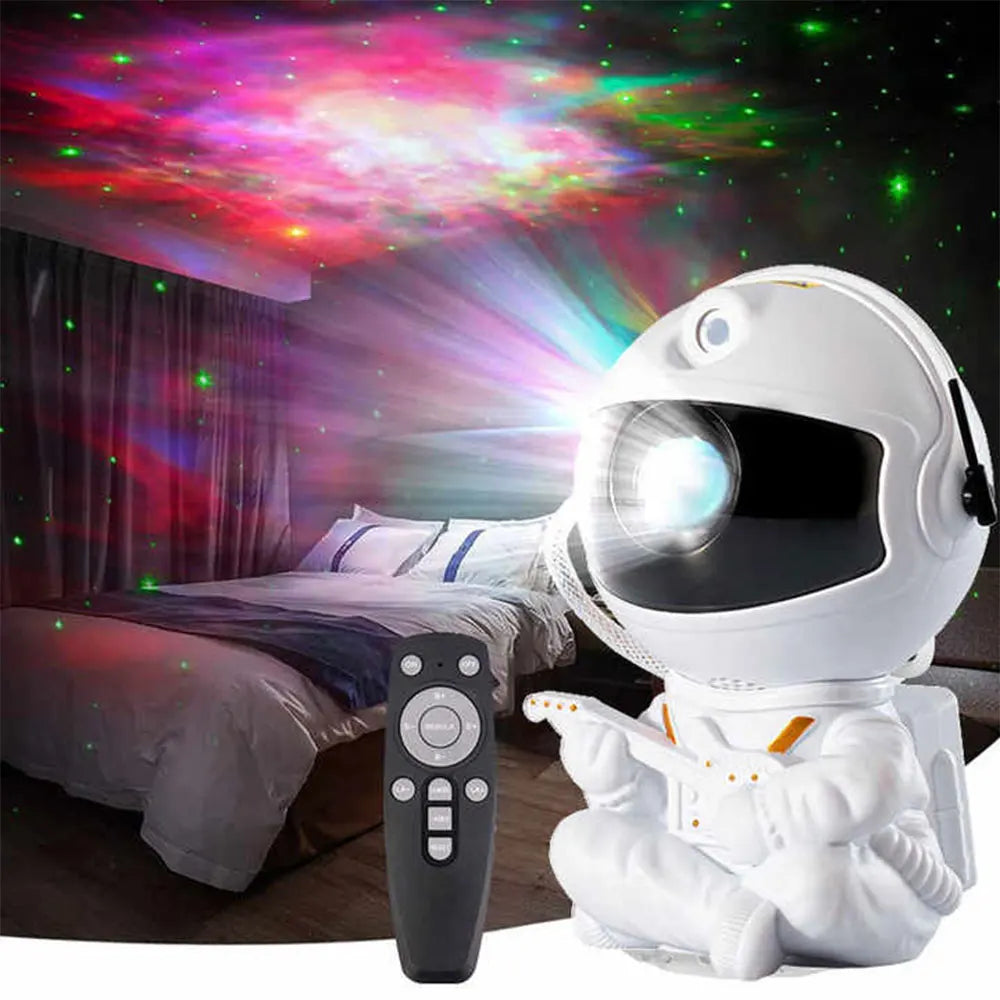 LED Barz Galaxy Projector With Remote Control For Room Ambiance