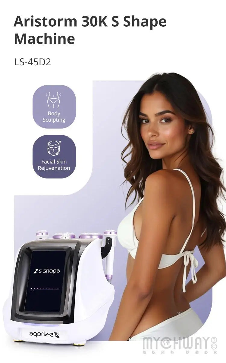 Mychway Pro Ultrasound Ems Vacuum Cavitation Body Facial Device