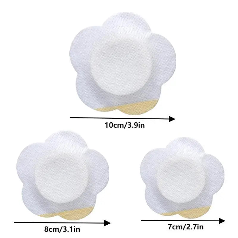 Self Adhesive Disposable Castor Oil Patches For Gentle Navel Care