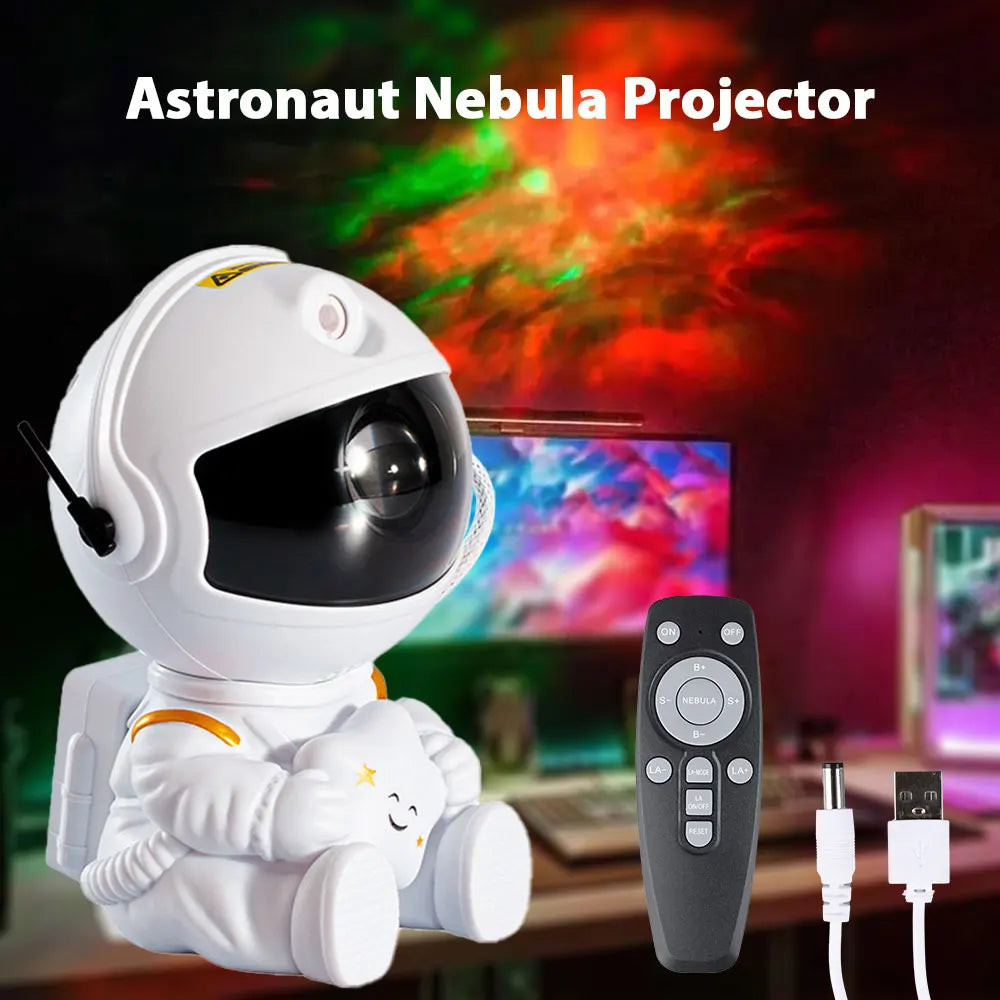 LED Barz Galaxy Projector With Remote Control For Room Ambiance