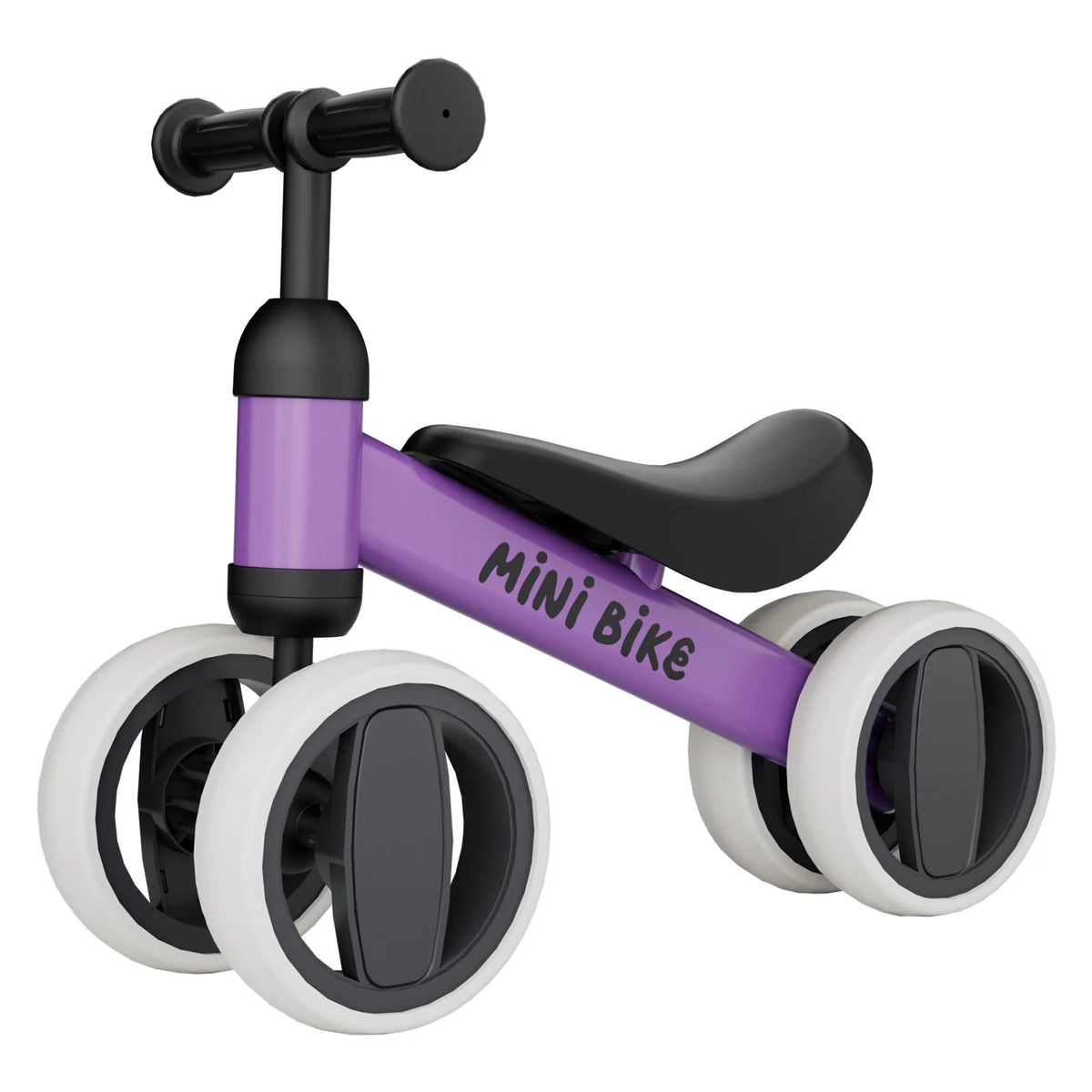 Commugo Toddler Balance Bike Four Wheel Safe Indoor Toy