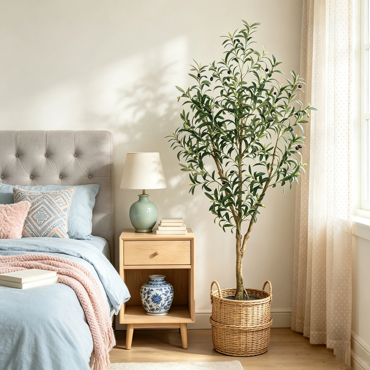 Olitree Artificial Olive Tree With Pot For Home Decor