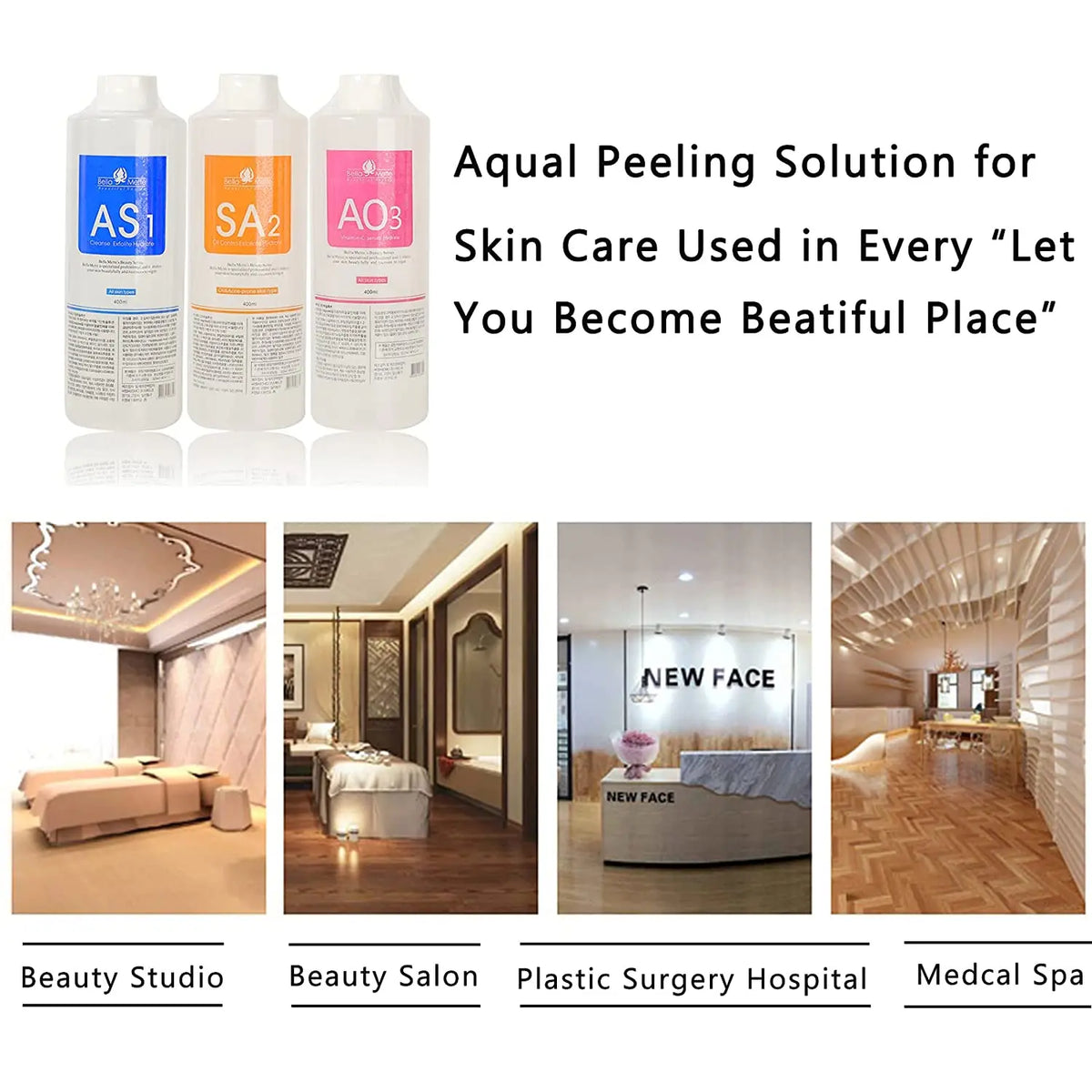 YMEYFAN Hydra Face Serum Aqua Peel Solution For Beauty Machines