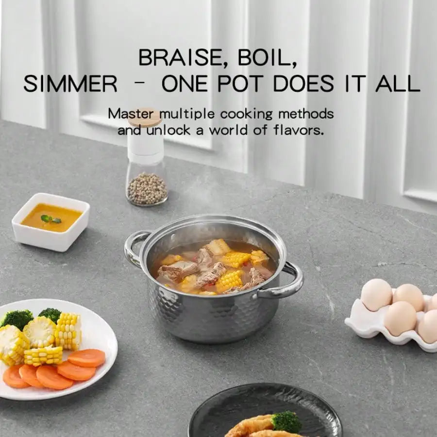 12-Piece Cookware Set, Made Of Stainless Steel, Non-Stick, Kitchen Cookware Set, Non-Stick Cooking Set, All Kinds Of Pots And Pans To Meet All Kitchen Needs, The Best And Most Practical Gift For Mom sh260418181461312335118