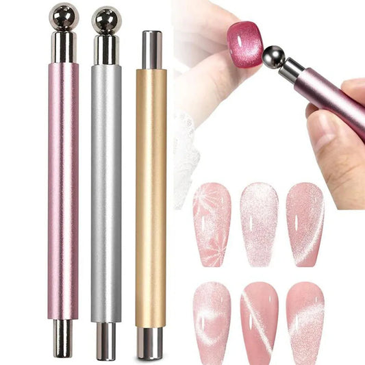 Double Head Nail Magnet Stick For Cat Eye Gel Polish