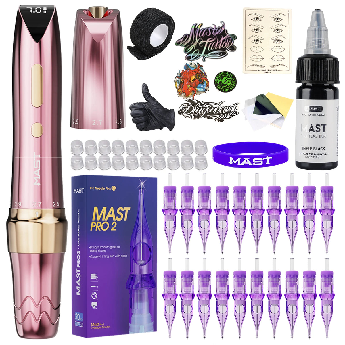 Mast P60 Adjustable Permanent Makeup Tattoo Machine