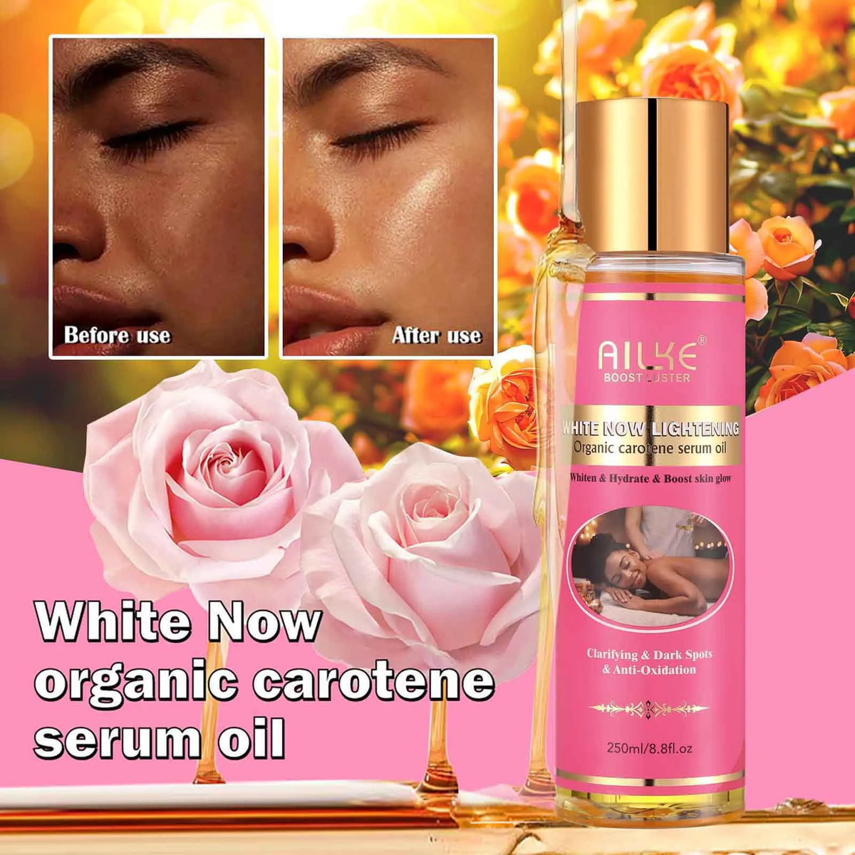 Ailke Natural Skin Brightening Cream Set With Moisturizer