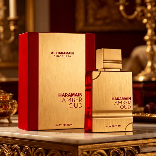 Al Haramain Amber Oud Ruby Edition Alcohol Free Oriental