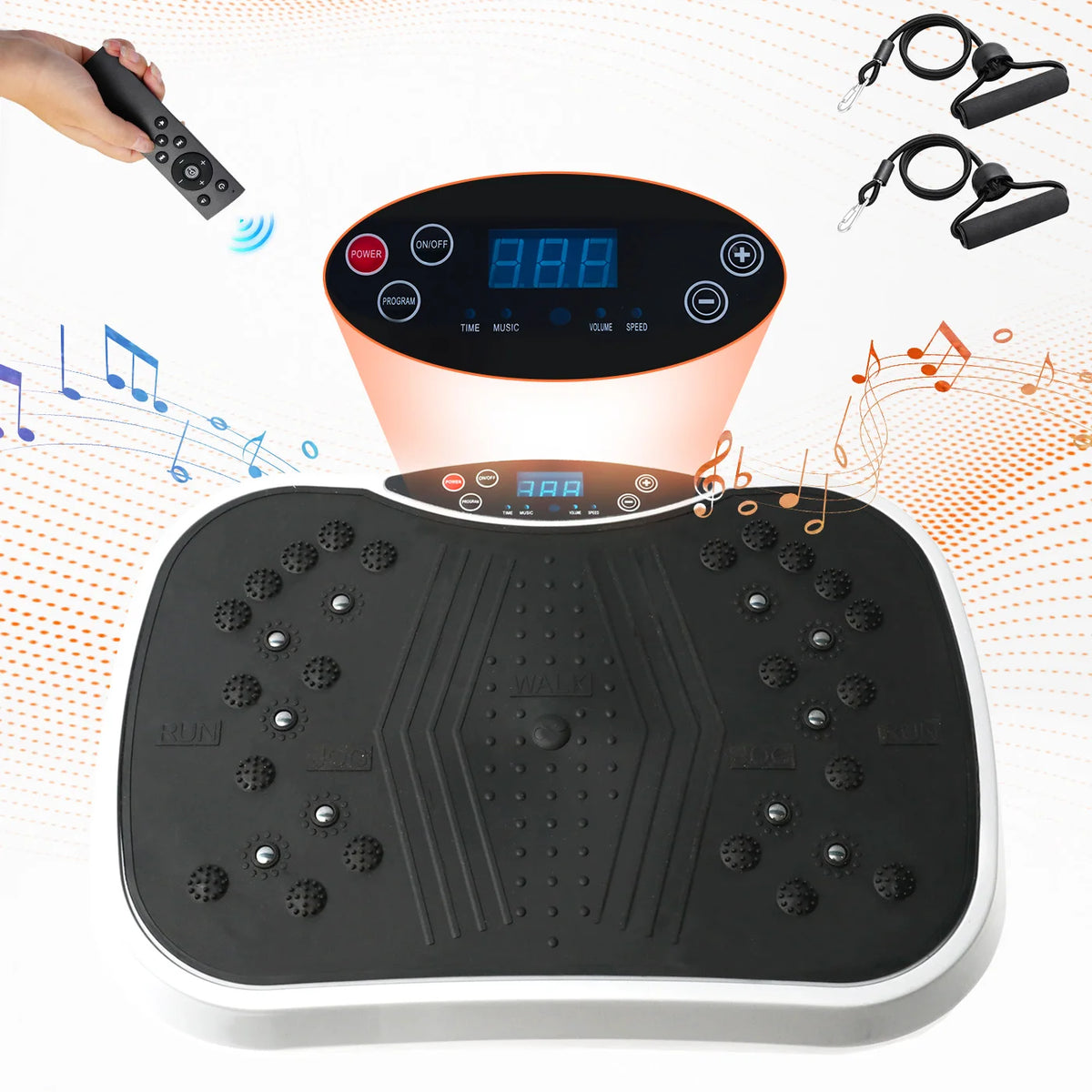 Portable Vibration Plate Exercise Machine For Full Body Fat Burning