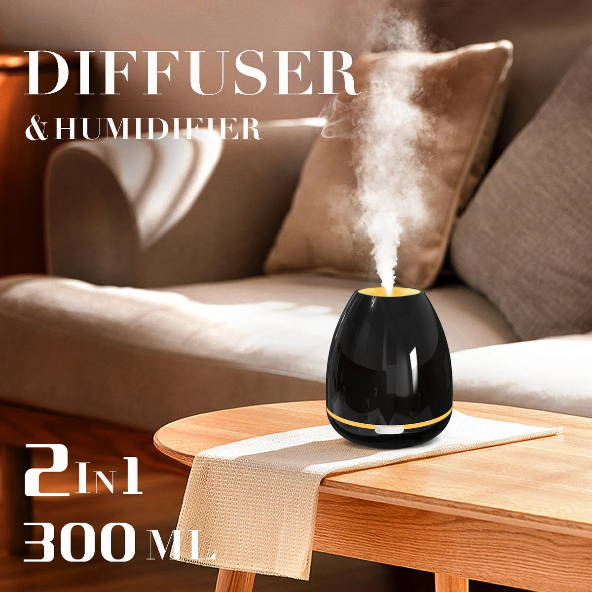 Fashome Desktop Aromatherapy Diffuser For Home And Office Use
