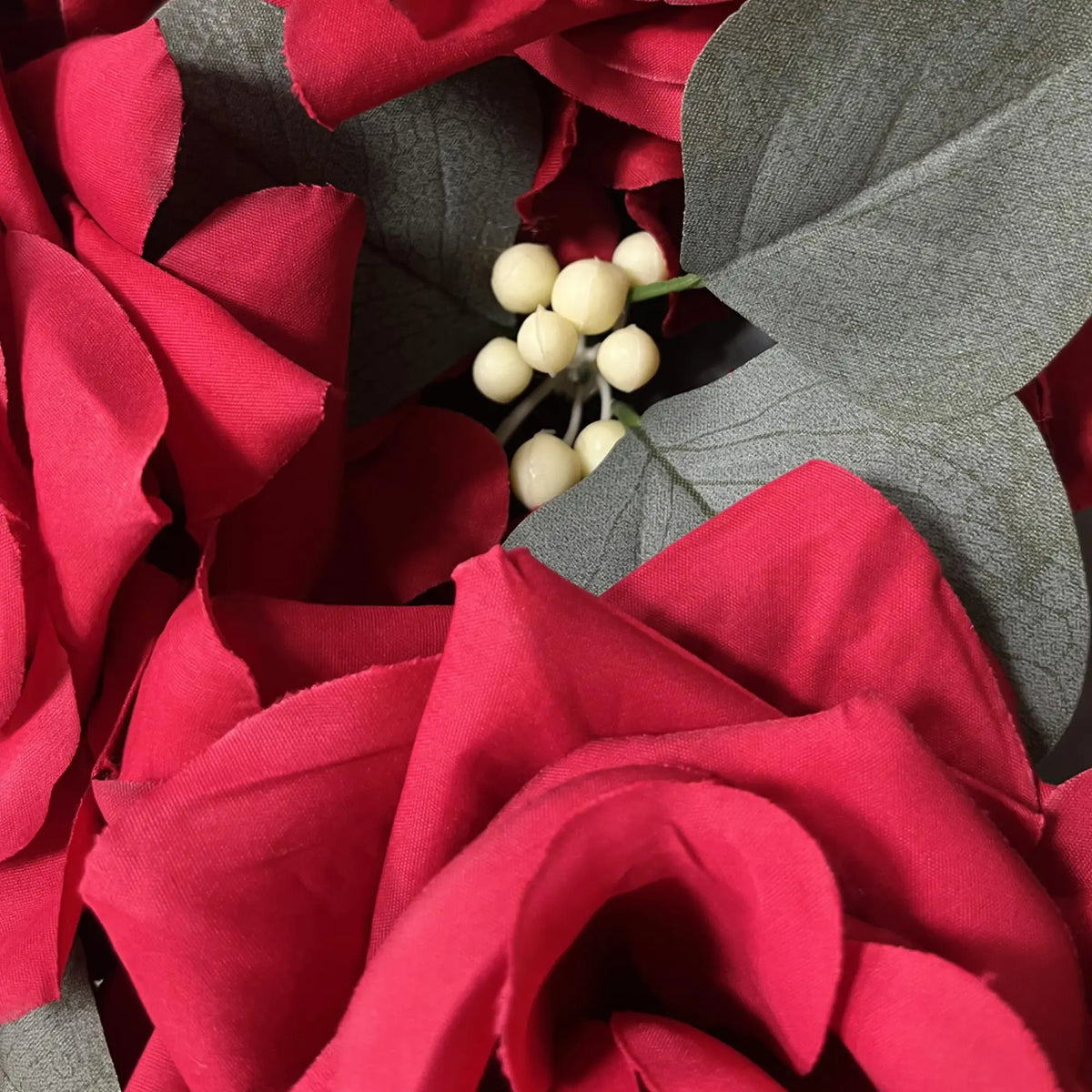 Artificial Rose Flower Pendants 6 Pieces Arch Shaped Artificial Flower Decorations