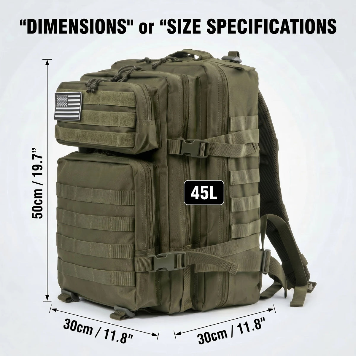 ReFire Gear Tactical Fishing Tackle Backpack Outdoor Storage Bag