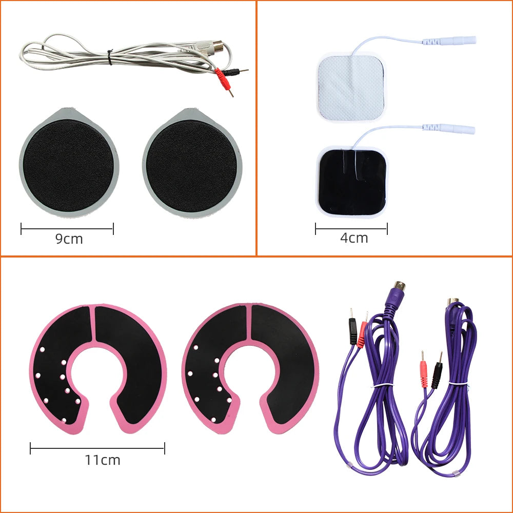 EMS Microcurrent Electric Muscle Stimulator Slimming Weight Loss Machine Russian Waves Body Shapping Massager Skin Care