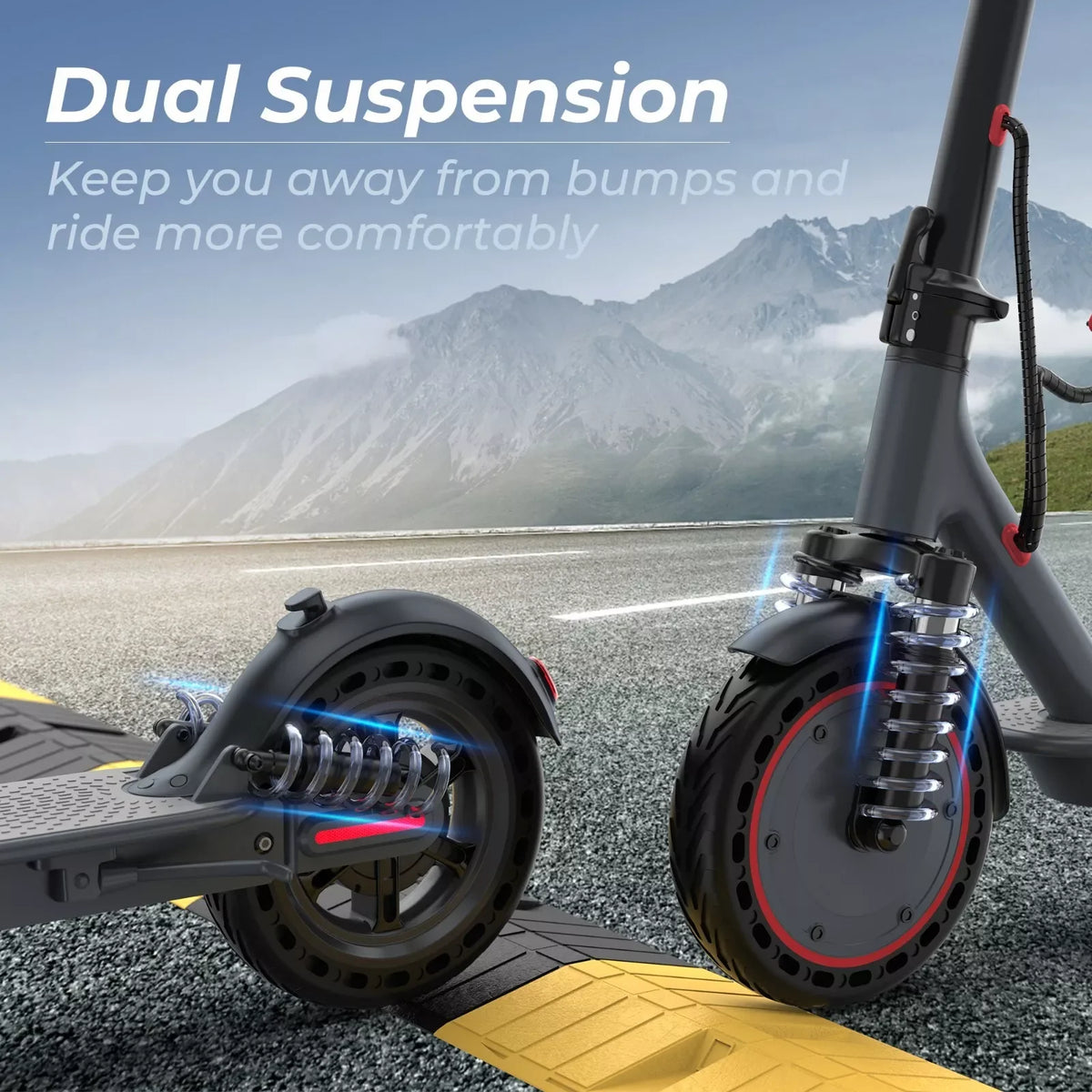 AOVOPRO TMAX 500W Smart Adult Folding Electric Scooter