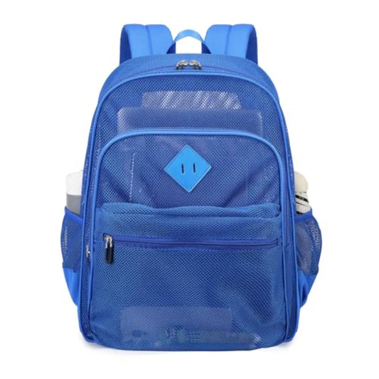 Transparent Mesh Backpack For School Sports And Travel