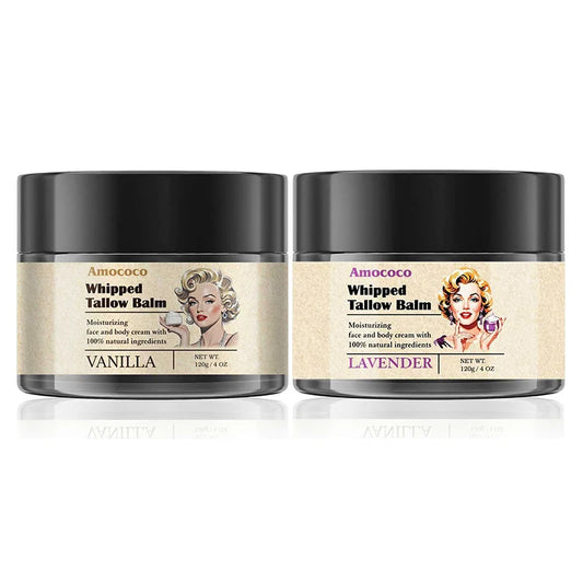 Amococo Whipped Tallow Balm Nourishing Face And Body Moisturizer