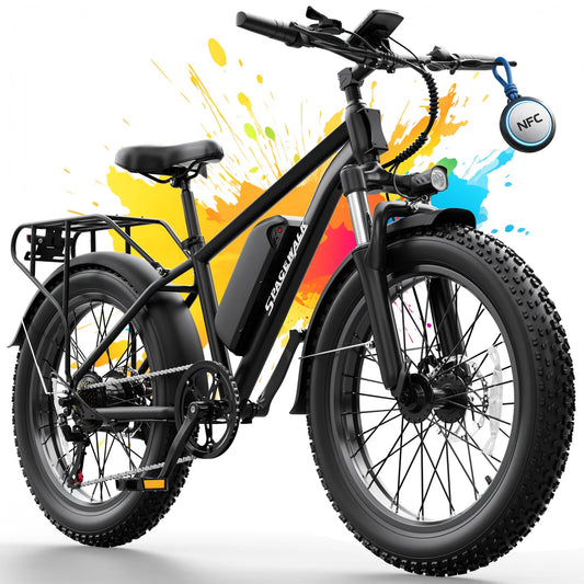 Eilleo Spacewalk 1500W Electric Bike With Removable Battery Suspension