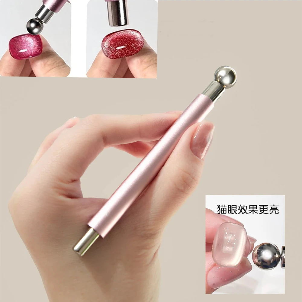 Double Head Nail Magnet Stick For Cat Eye Gel Polish