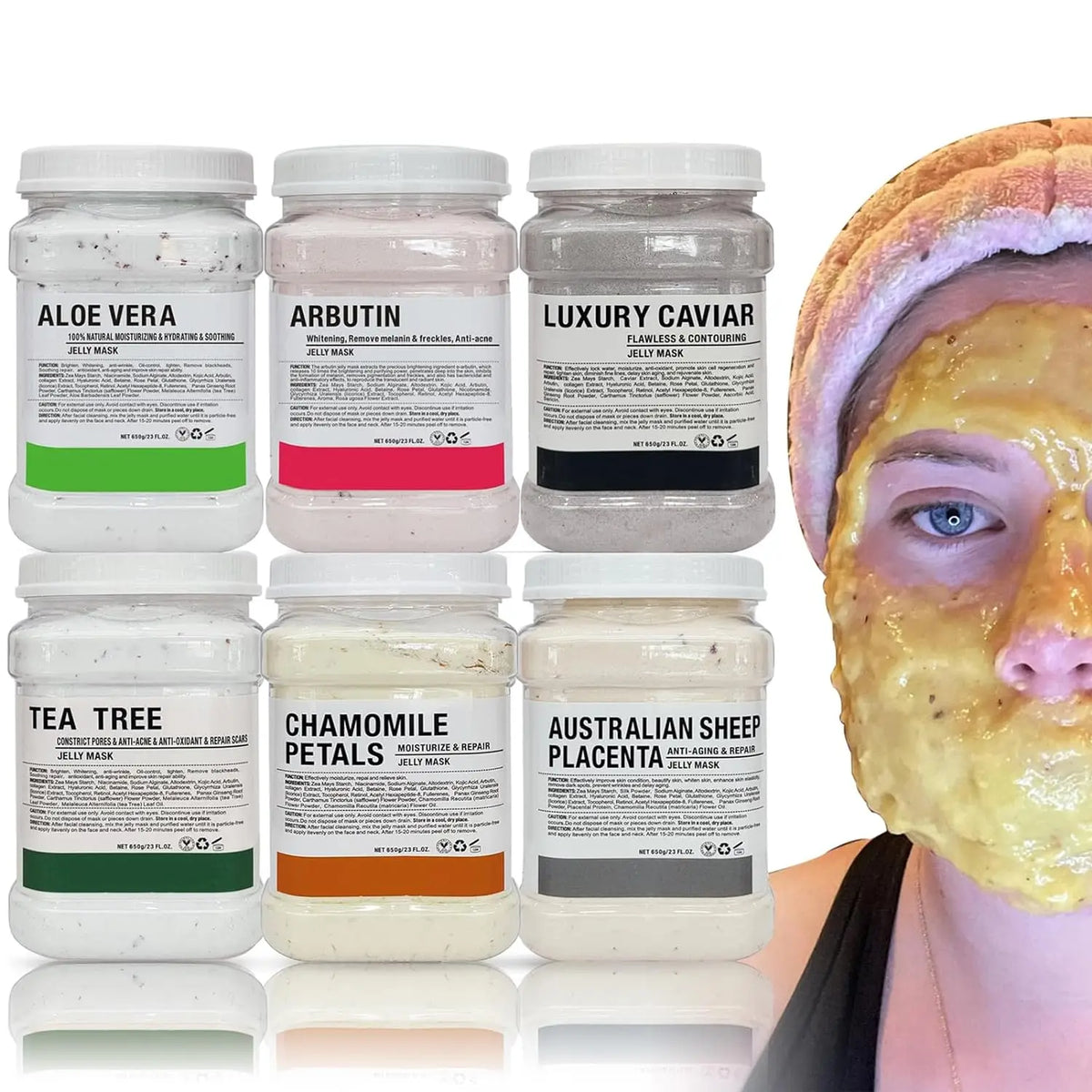YMEYFAN Professional Jelly Face Mask Powder For Anti Aging Care