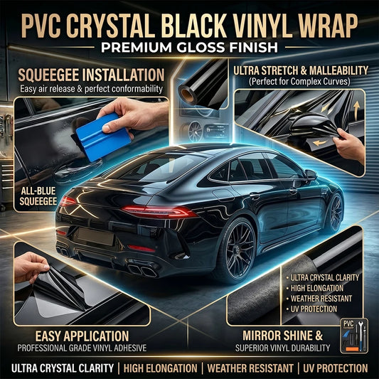 Waterproof Car Vinyl Wrap Film With Robust Self-Adhesive Layer