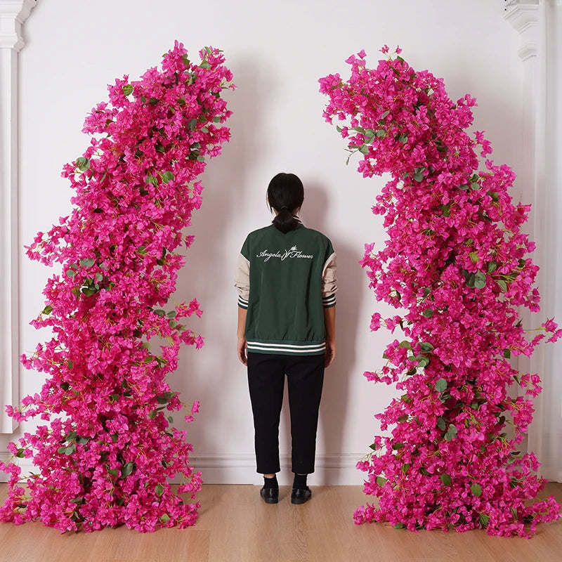 Angela Flower Artificial Bougainvillea Blossom Arch Backdrop Decoration