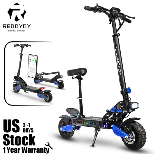 Reddydy Dual Motors Electric Scooter With Full Suspension