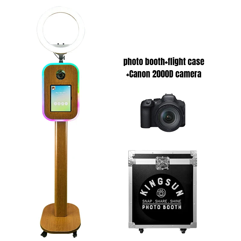 Professional iPad DSLR Photo Booth Machine For Weddings Or Parties
