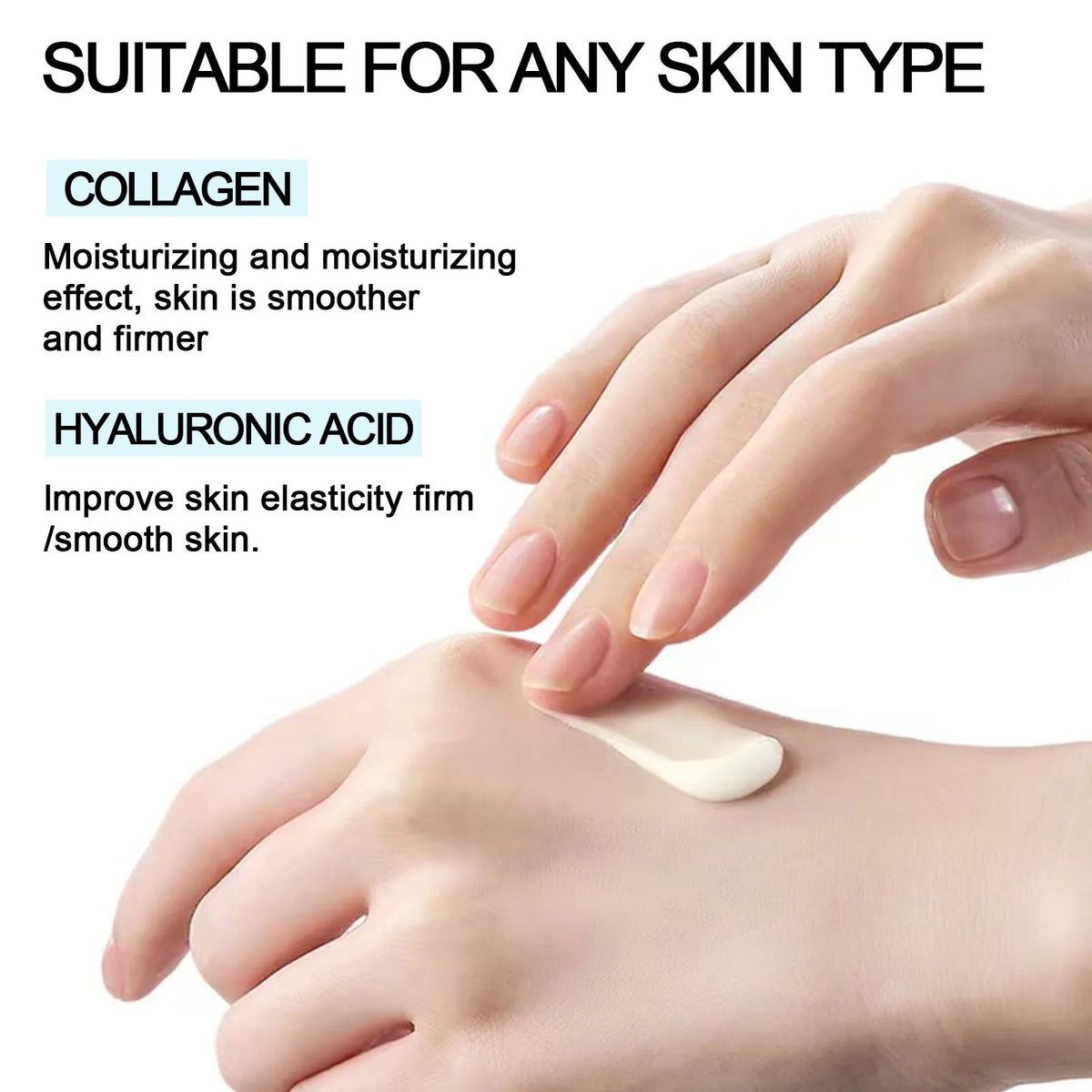Amococo B5 Moisturizing Facial Cream With Panthenol And Hyaluronic Acid