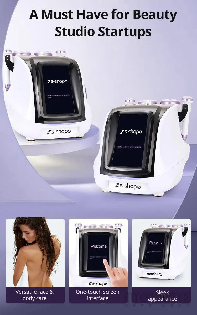 Mychway Pro Ultrasound Ems Vacuum Cavitation Body Facial Device