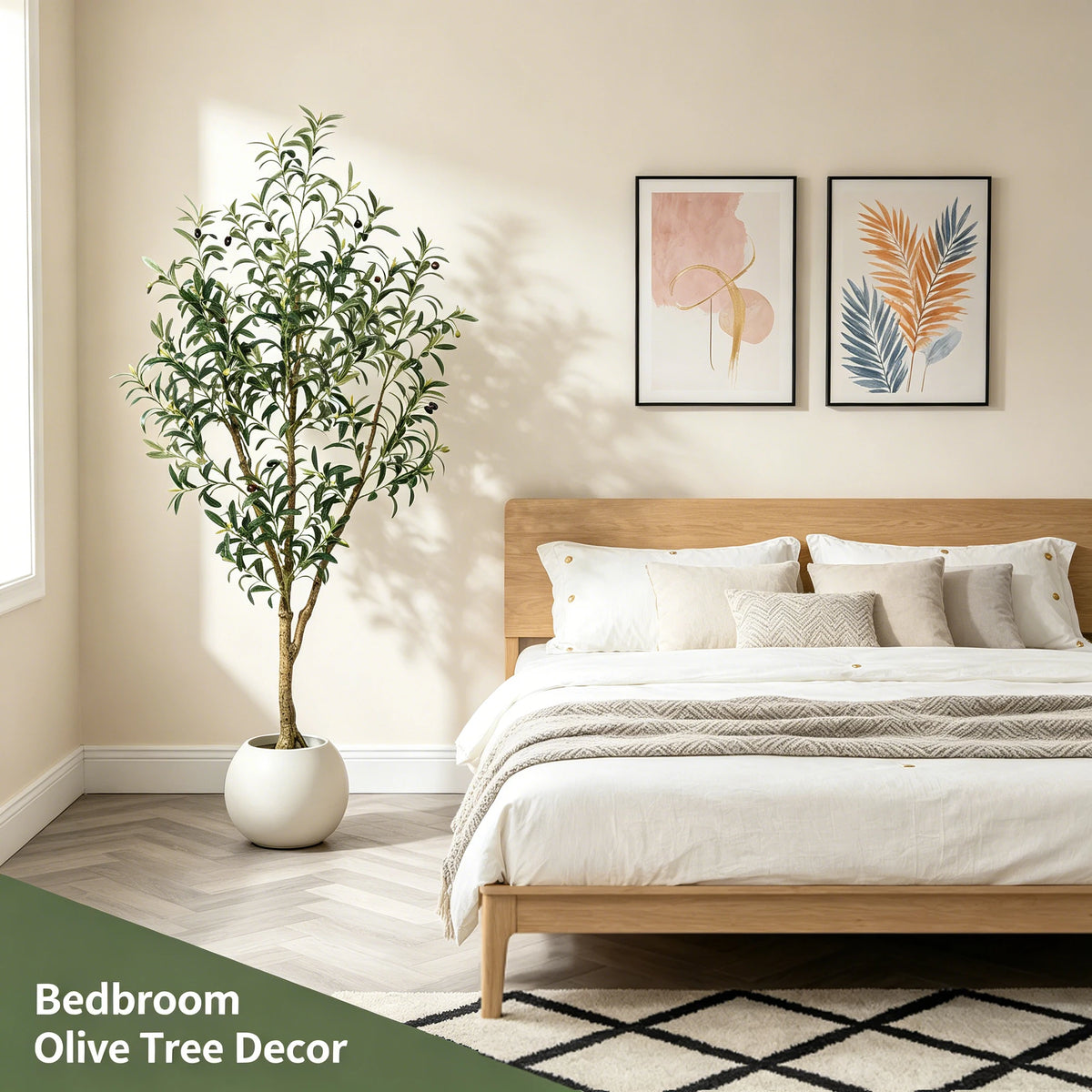 Olitree Artificial Olive Tree With Pot For Home Decor