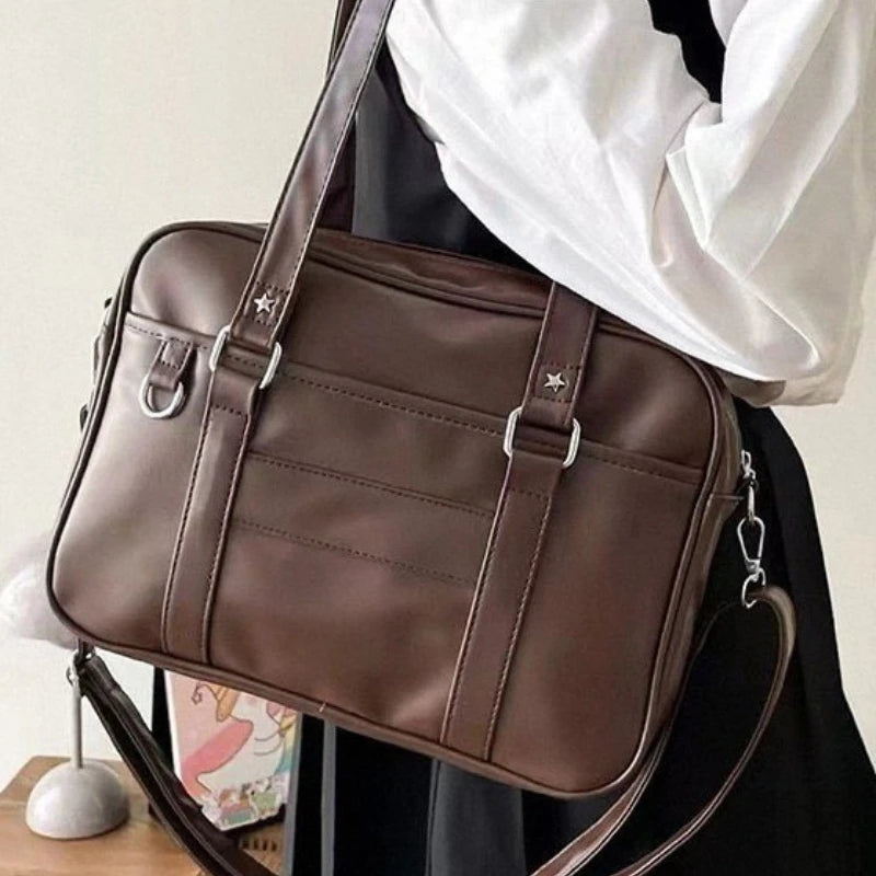 Classic Tpu Shoulder Bag For Female Students And Daily Carry