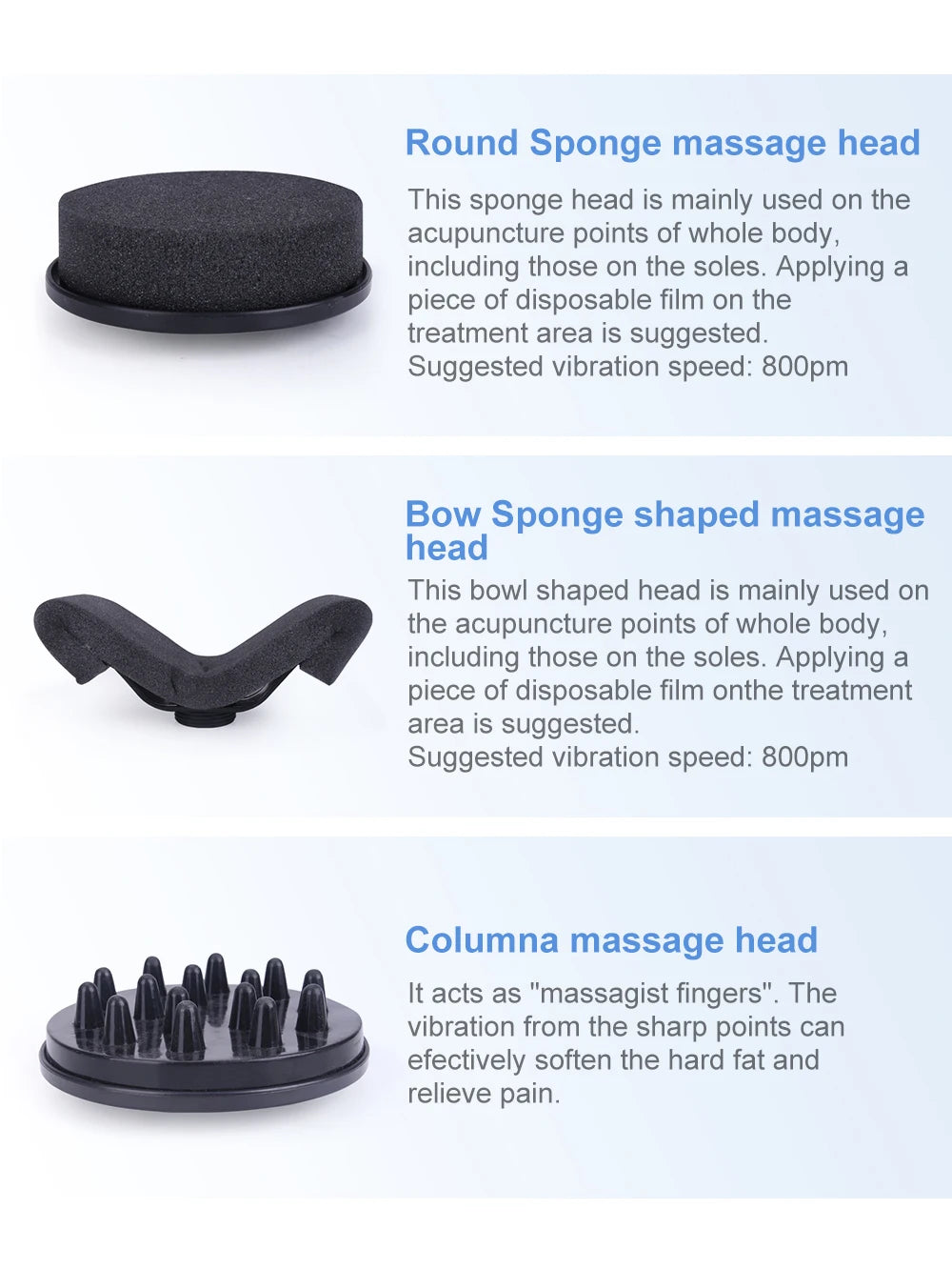 AOKO G5 Vibrating Body Massage Machine With Multiple Massage Heads