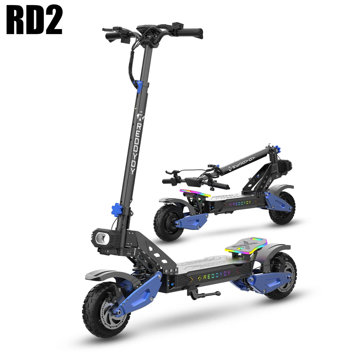 Reddydy 5000W Dual Motor Electric Scooter With Full Suspension
