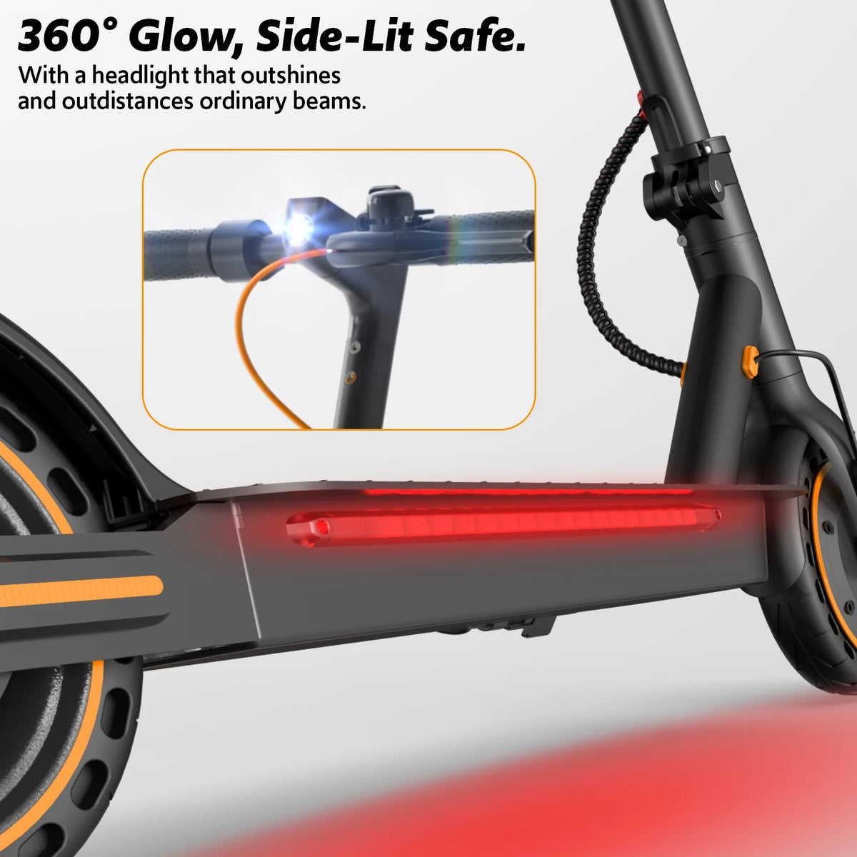 Osboo Adult Electric Scooter Featuring 550W Motor For Daily Commutes